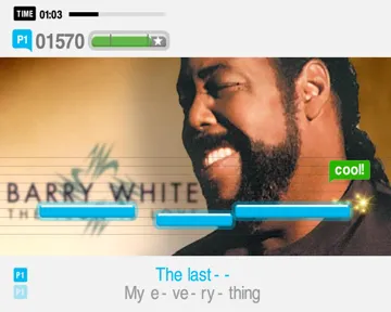 SingStar Legends screen shot game playing